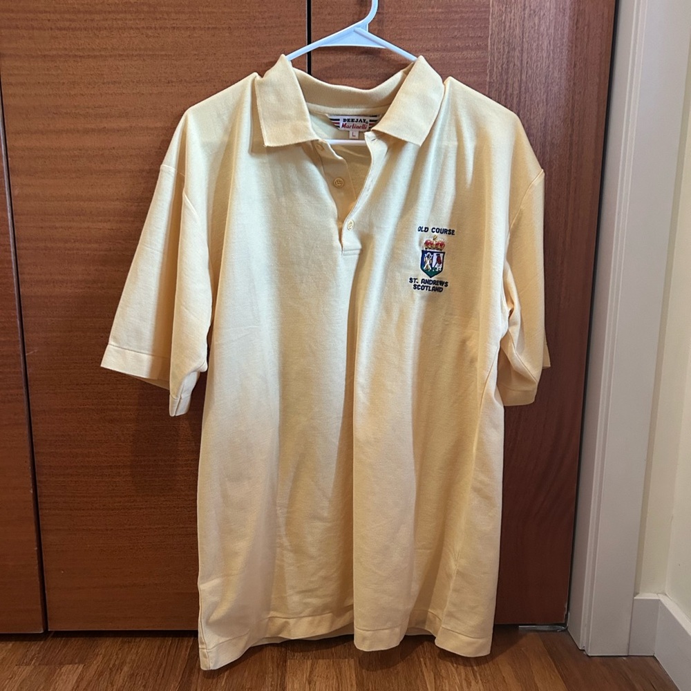 Vintage Men's St. Andrews Polo Shirt